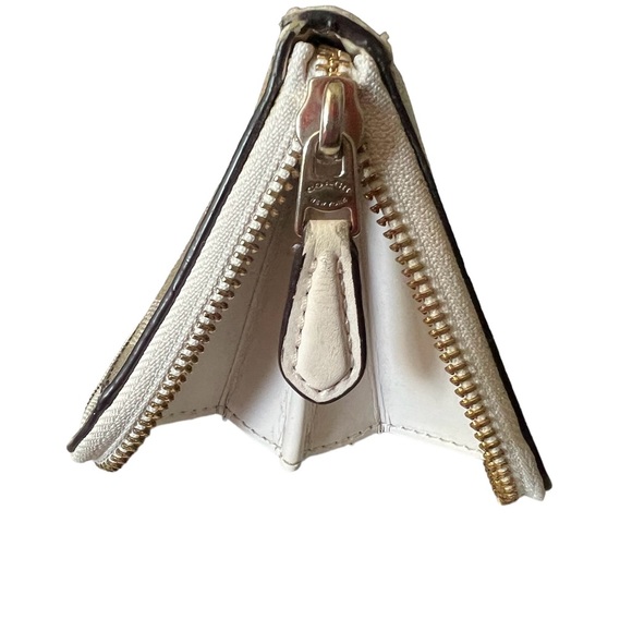 Coach Signature Zip Around Wallet - Picture 9 of 13